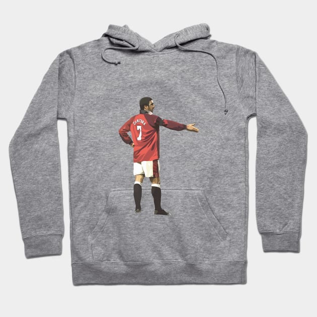 Eric Cantona Hoodie by Webbed Toe Design's